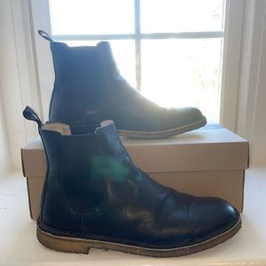 Clarks Chelsea boots. Size: 11.5 Color: black